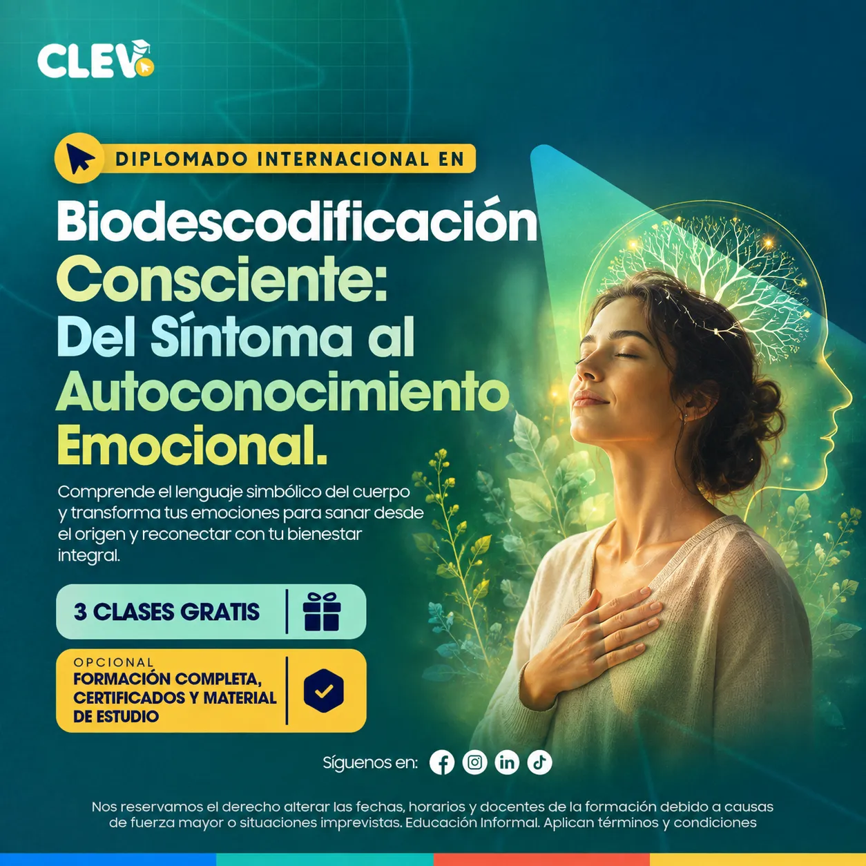 Diplomado en Biodescodificación Consciente: Del Síntoma al Autoconocimiento Emocional